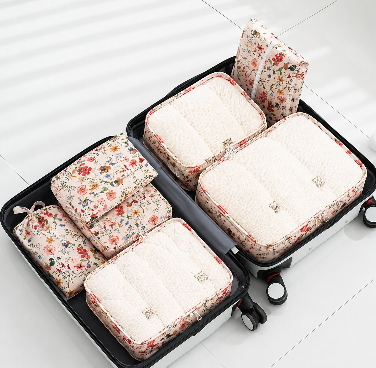 Set organizador de viaje Fleur